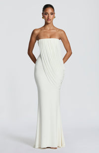 Vestido Maxi Palabra de Honor Elvira