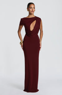 Vestido Maxi Plisado Alma Ainhoa