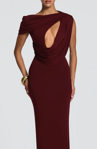 Vestido Maxi Plisado Alma Elvira