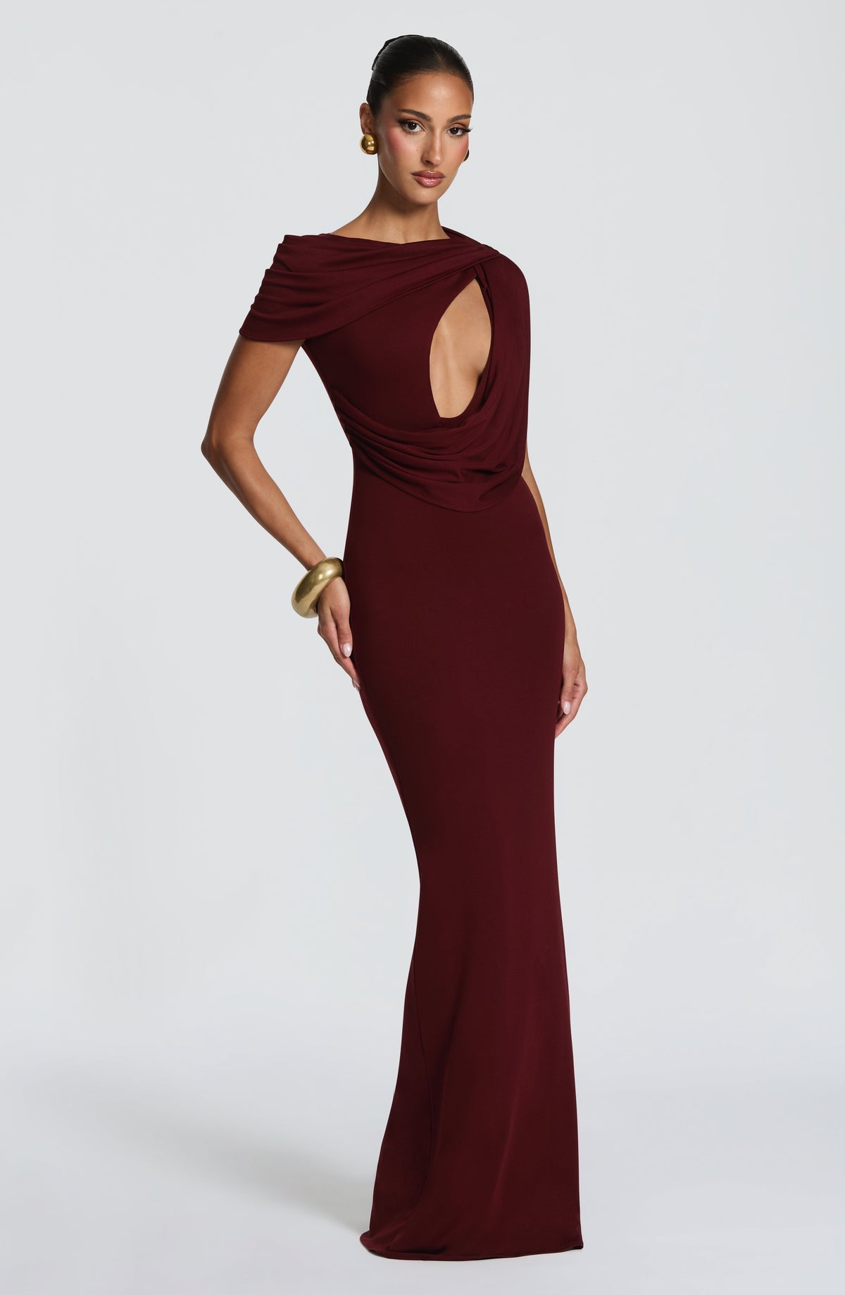 Vestido Maxi Plisado Alma Ainhoa