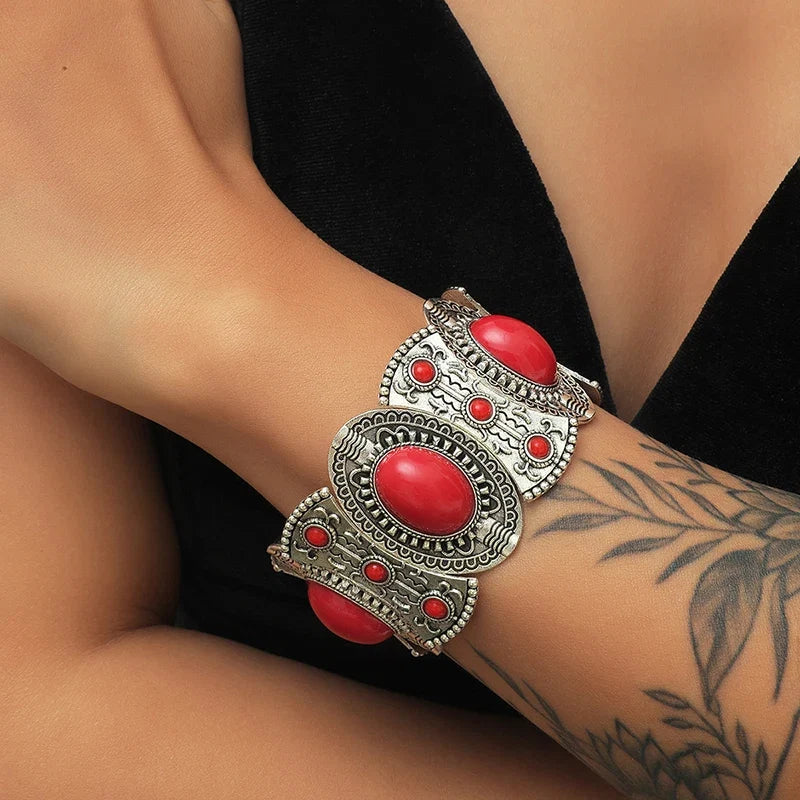 Pulsera Boho Vintage Turquesa
