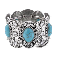Pulsera Boho Vintage Turquesa