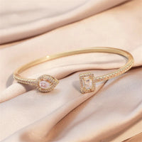 Pulsera Brazalete Rígido Geométrico