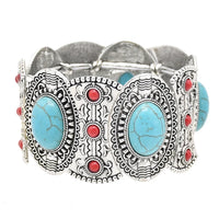 Pulsera Boho Vintage Turquesa