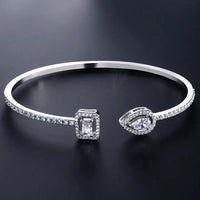 Pulsera Brazalete Rígido Geométrico