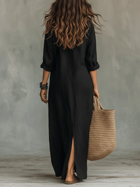 Vestido Largo Negro