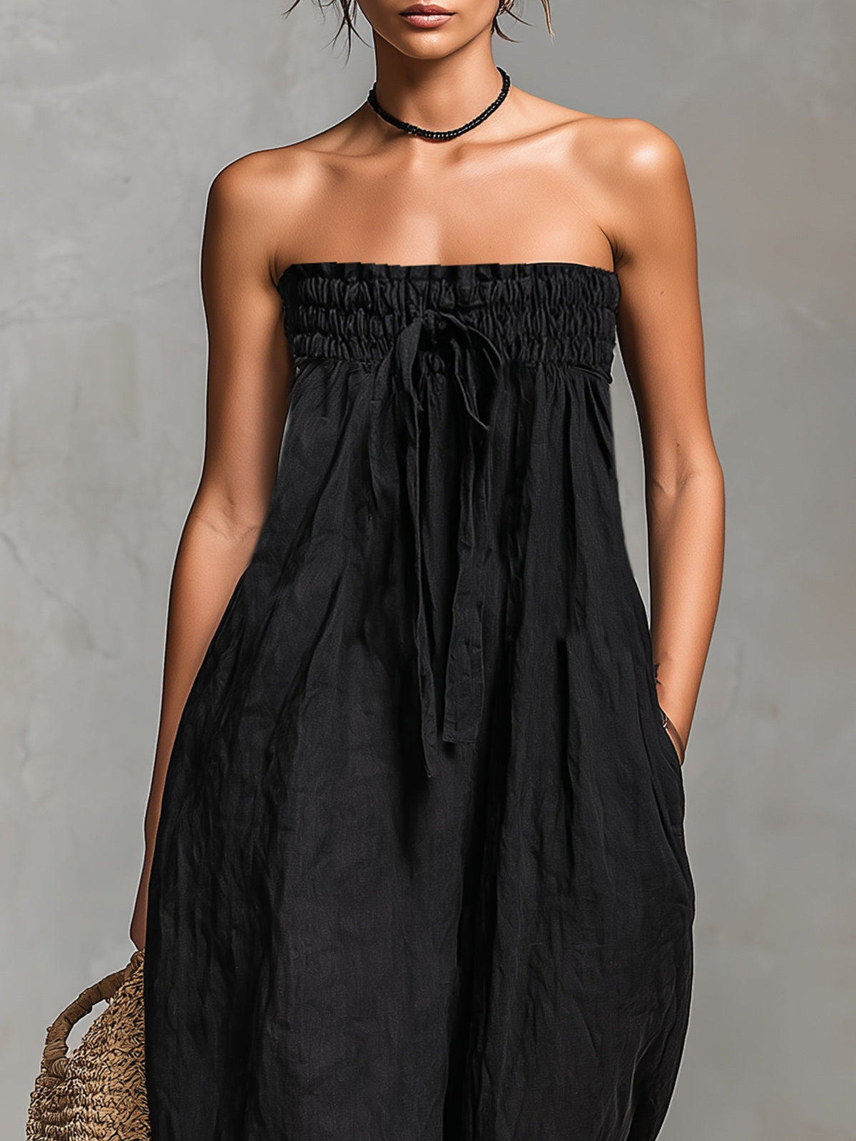 Elegante Mono sin Tirantes