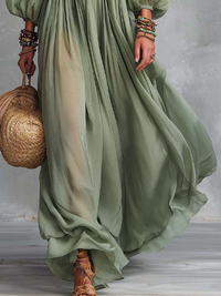 Vestido Maxi Bohemio Floral
