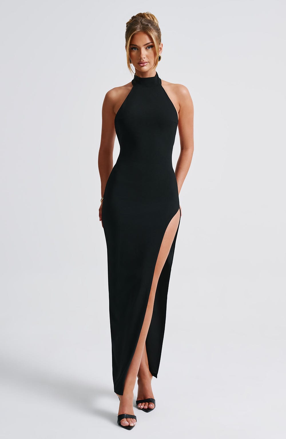 Vestido Maxi de Cuello Alto Ariadna