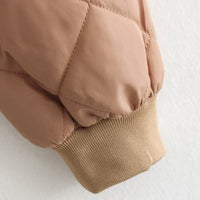 Chaqueta Bomber Acolchada Cuello Redondo