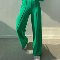 Conjunto Chándal Sudadera Cuello Redondo y Pantalón Ancho