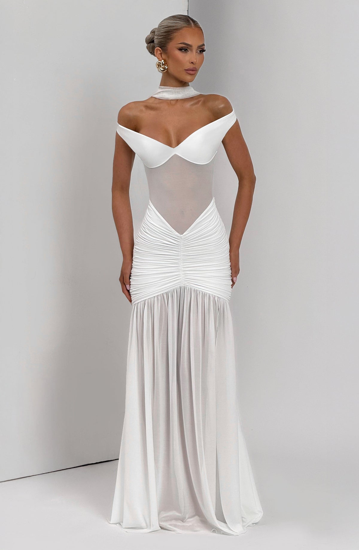 Vestido Maxi Bardot Mireia Rocio