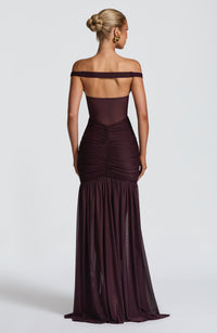 Vestido Maxi Bardot Mireia Jara