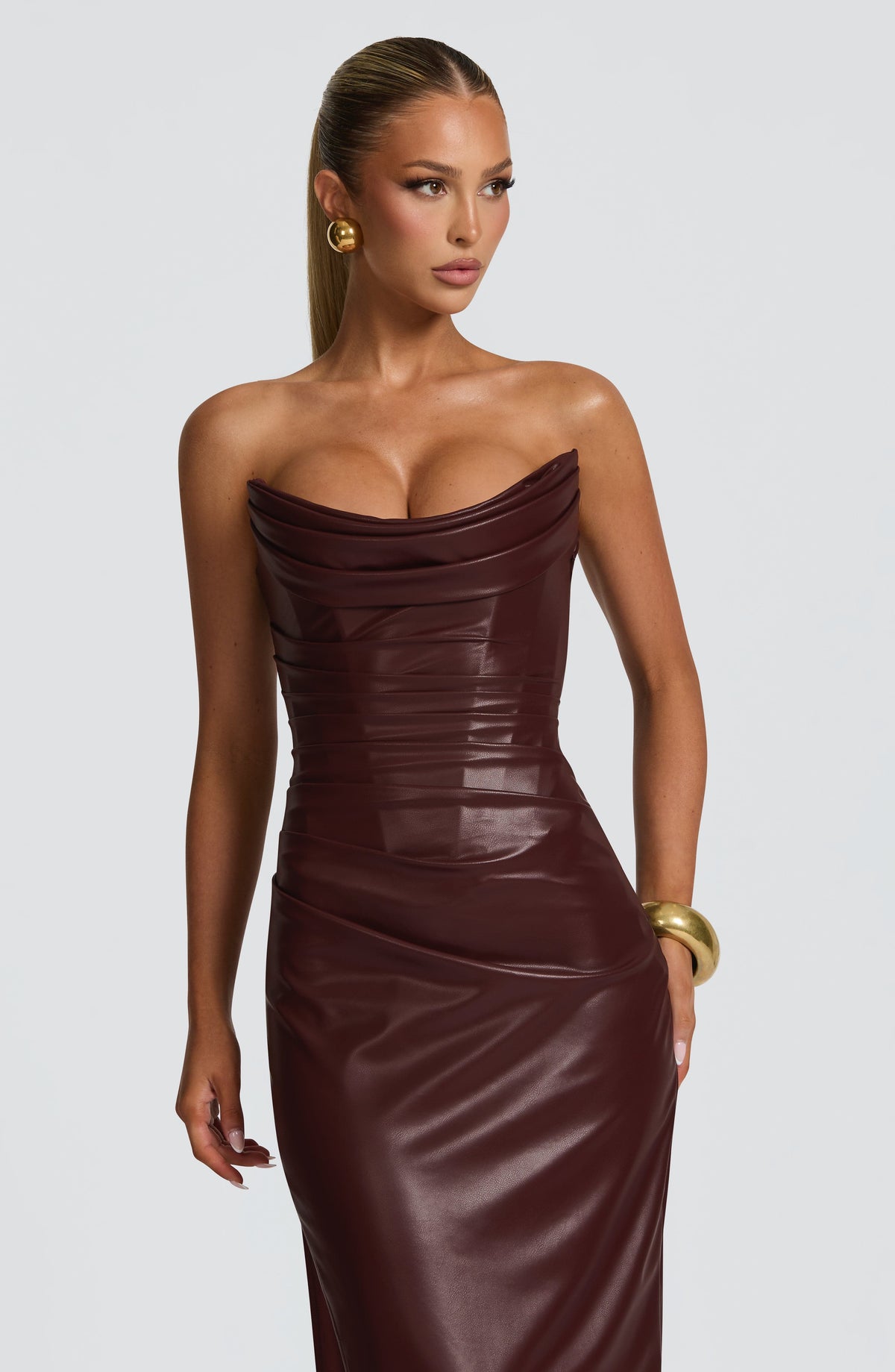 Vestido Maxi Corsé Carmen Olivia