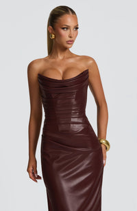 Vestido Maxi Corsé Carmen Olivia