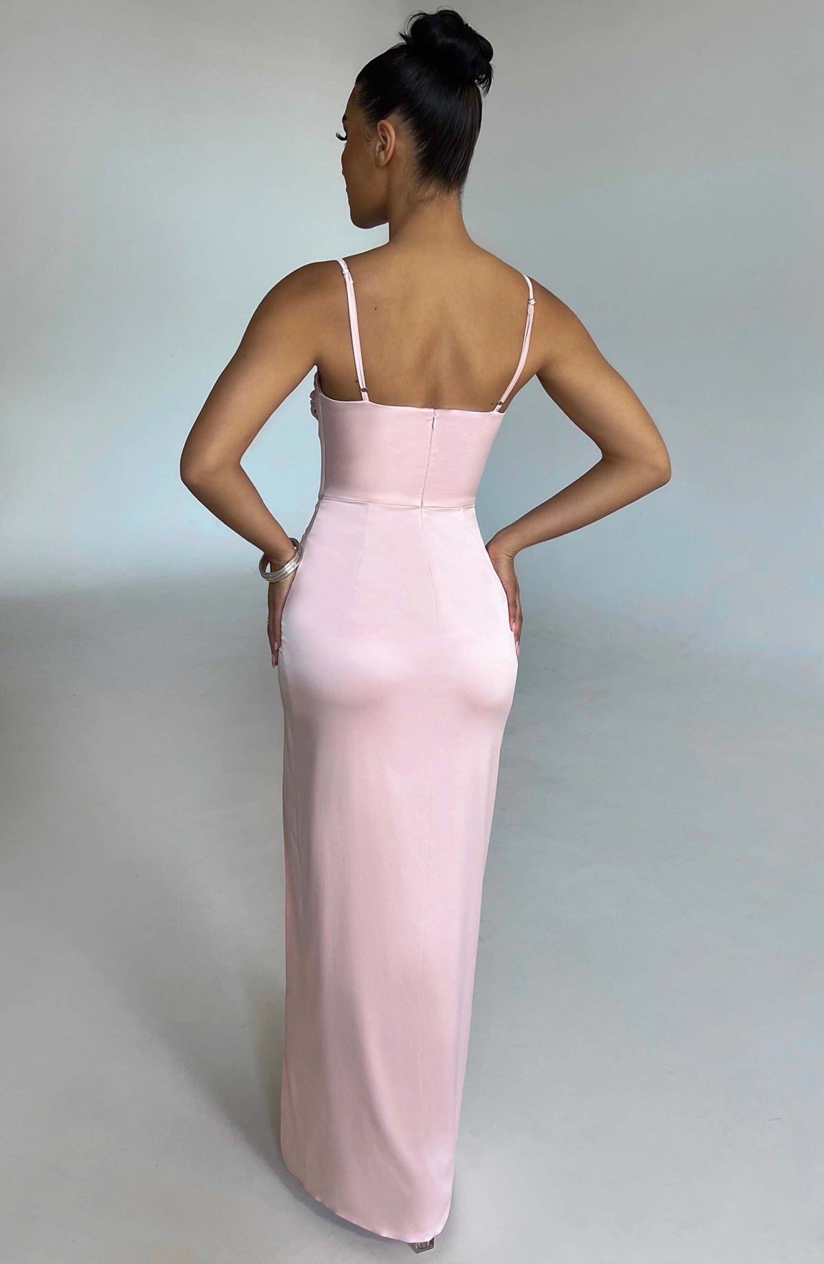 Vestido Maxi Drapeado Ivana