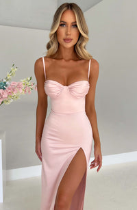 Vestido Maxi Drapeado Ivana