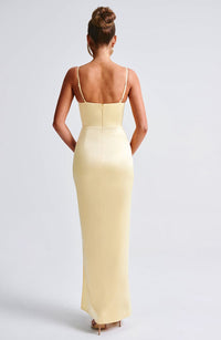 Vestido Maxi Drapeado Regina