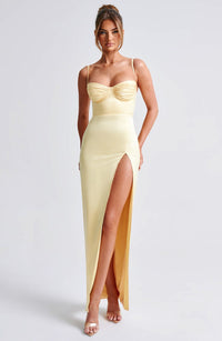 Vestido Maxi Drapeado Regina
