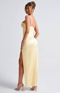 Vestido Maxi Drapeado Regina