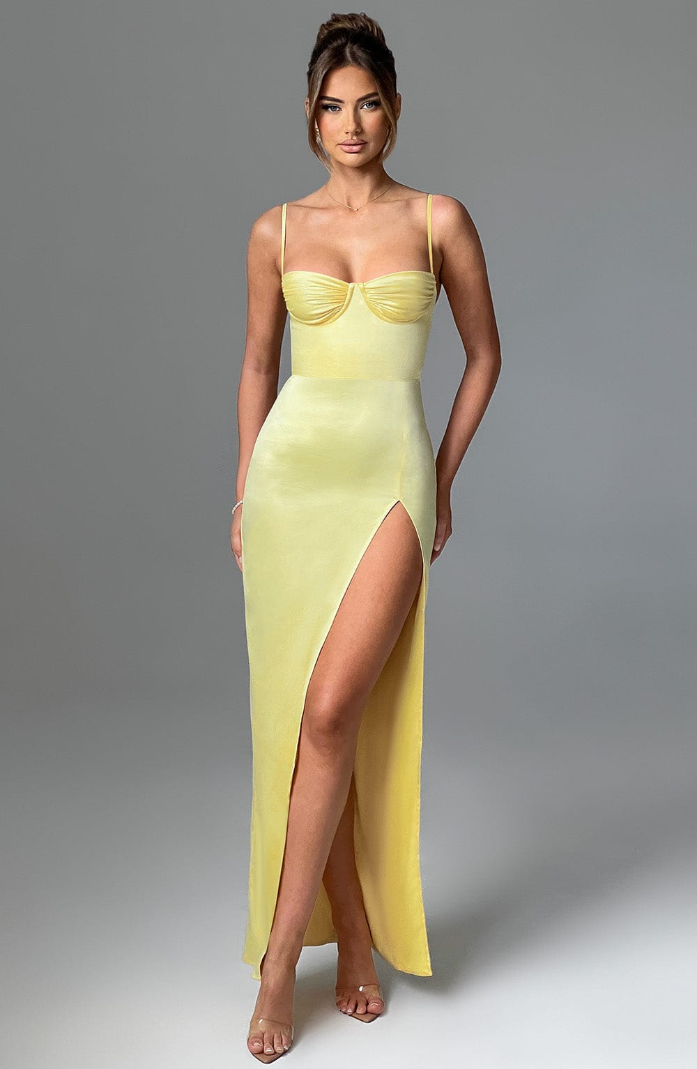 Vestido Maxi Drapeado Regina