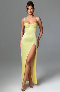 Vestido Maxi Drapeado Regina