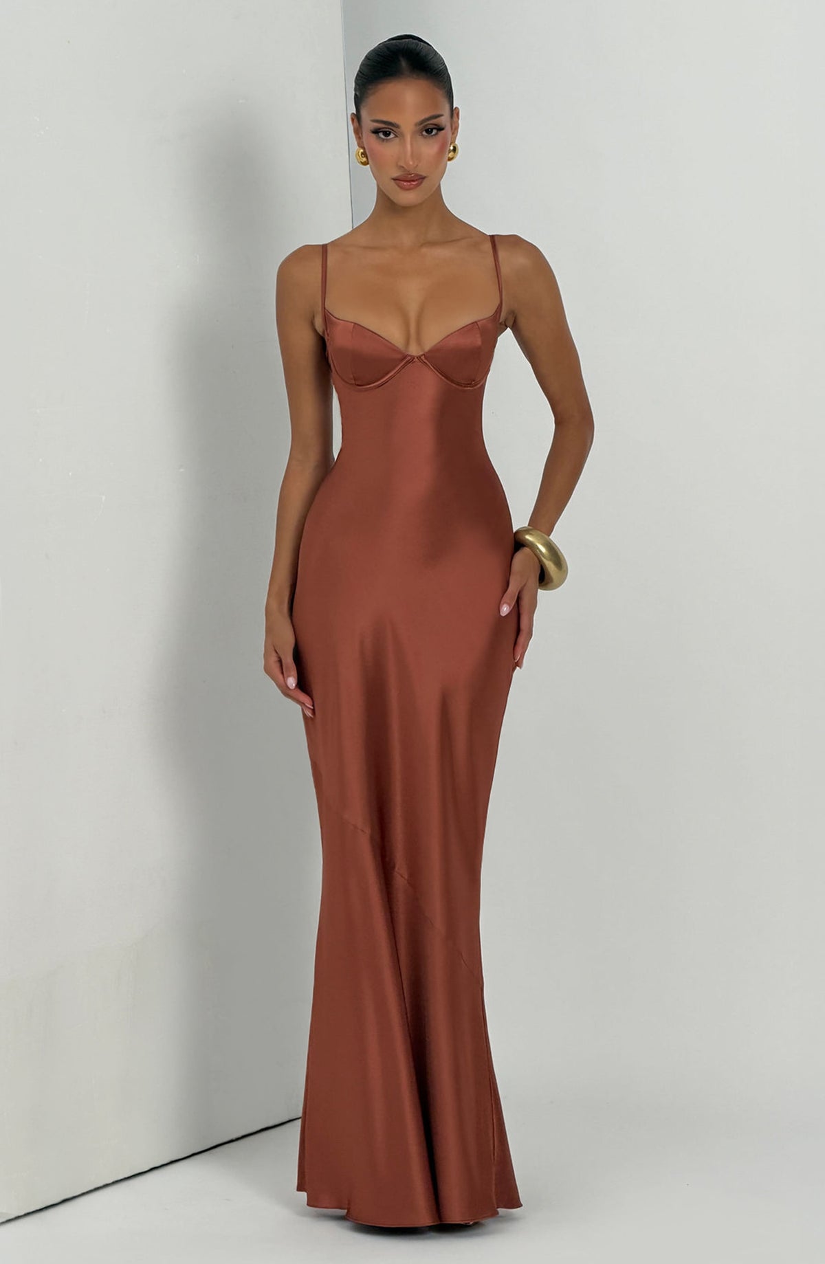 Vestido Maxi Corsé Flavia