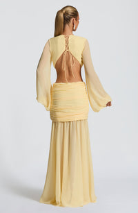 Vestido Maxi Corsé Carla