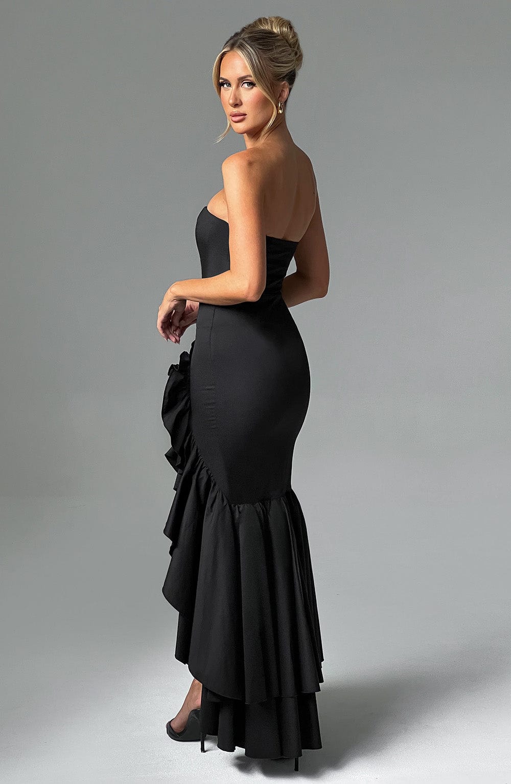 Vestido Maxi Palabra de Honor Nadia