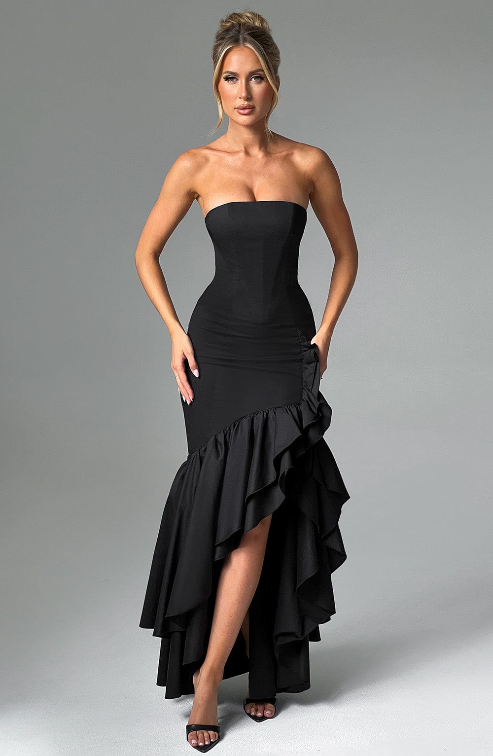Vestido Maxi Palabra de Honor Irene