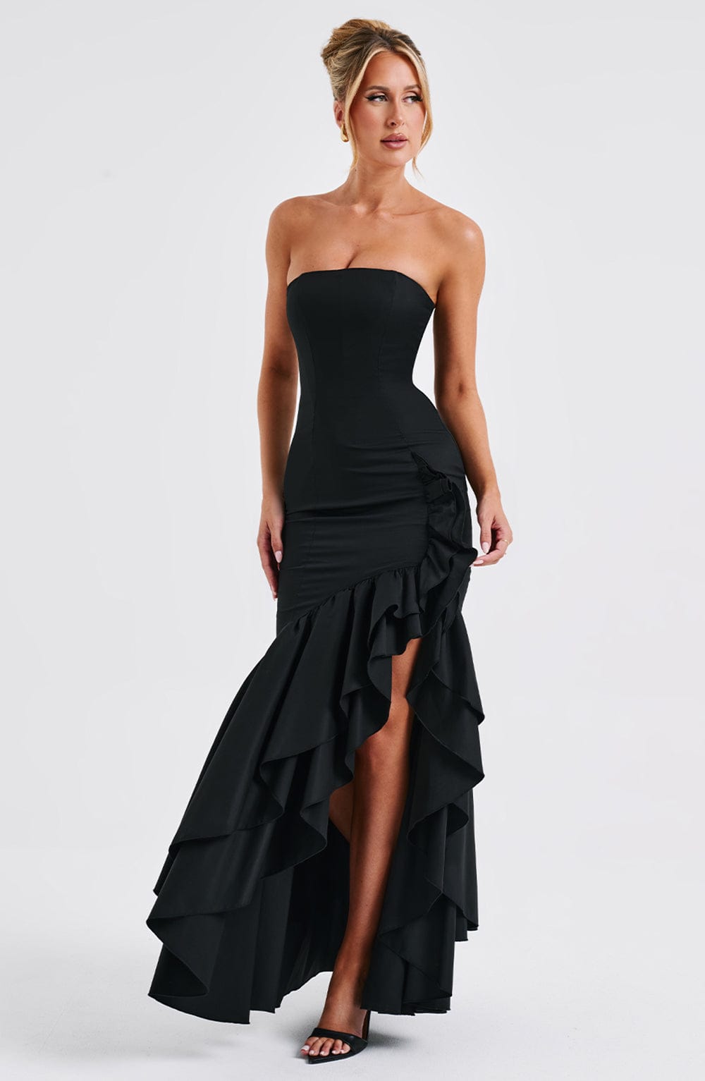 Vestido Maxi Palabra de Honor Nadia