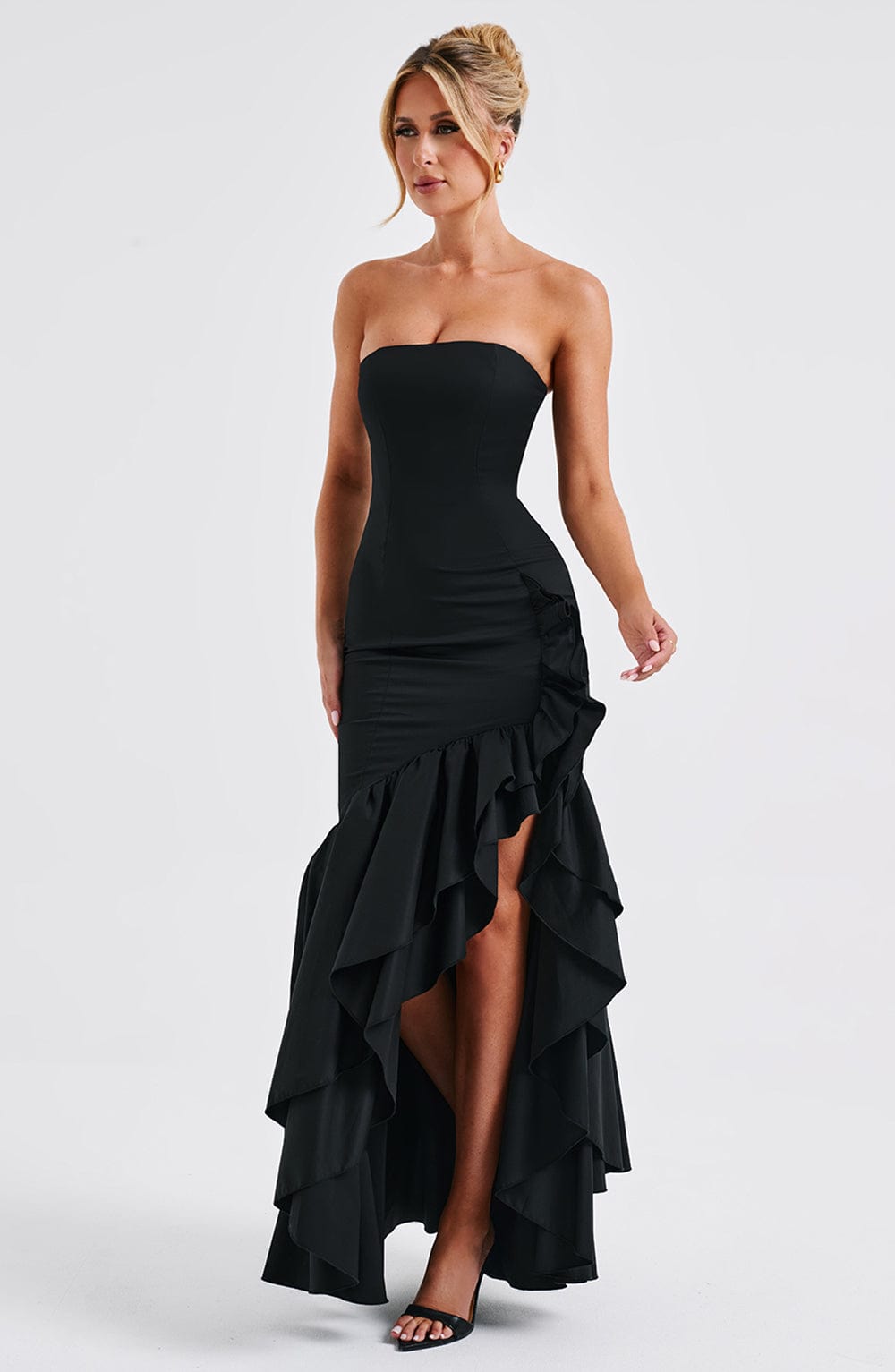 Vestido Maxi Palabra de Honor Nadia