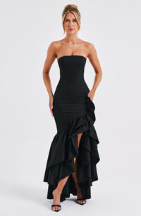 Vestido Maxi Palabra de Honor Nadia