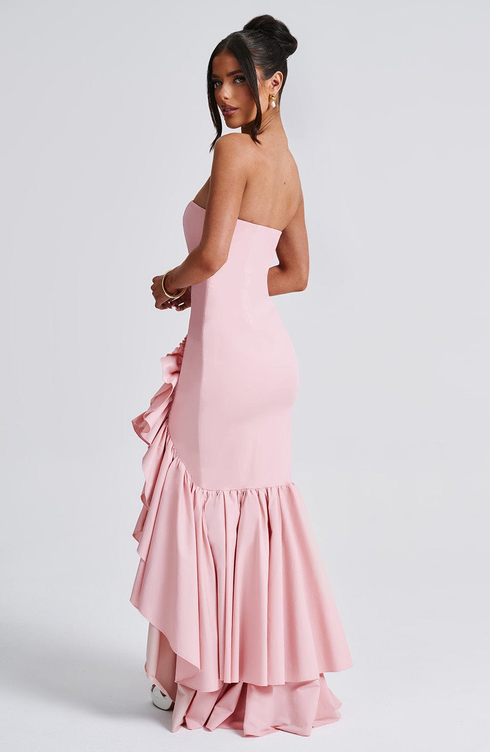 Vestido Maxi Palabra de Honor Nadia