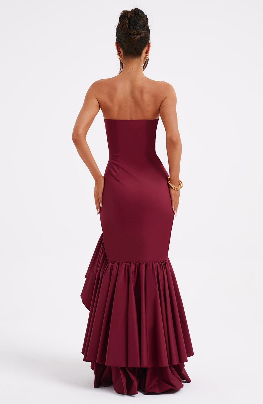 Vestido Maxi Palabra de Honor Irene