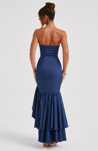 Vestido Maxi Palabra de Honor Nadia