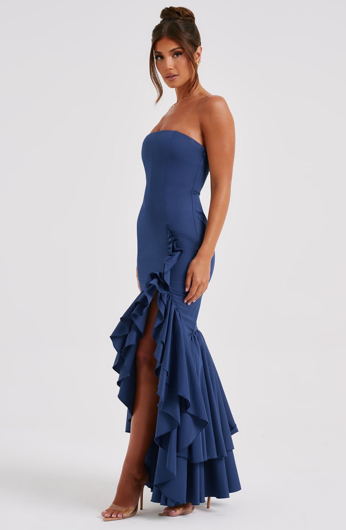 Vestido Maxi Palabra de Honor Nadia