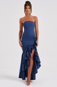 Vestido Maxi Palabra de Honor Nadia