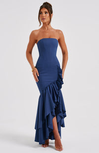 Vestido Maxi Palabra de Honor Nadia