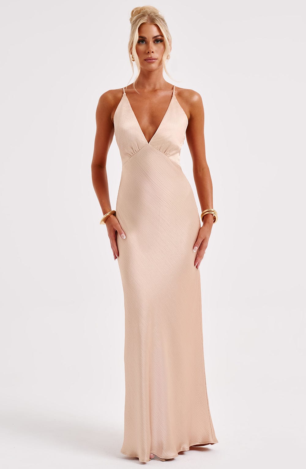 Vestido Maxi Satinado