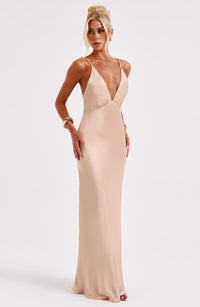 Vestido Maxi Satinado