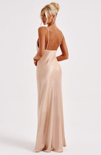 Vestido Maxi Satinado
