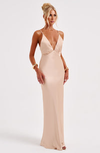 Vestido Maxi Satinado