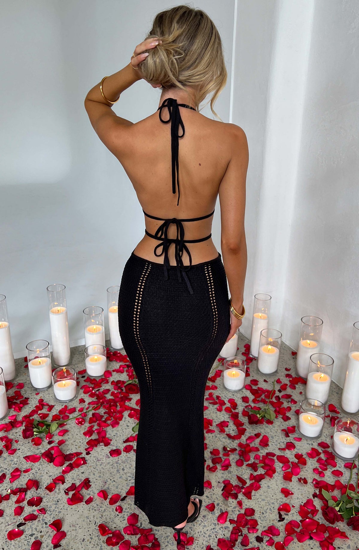Vestido Maxi Halter Isabel