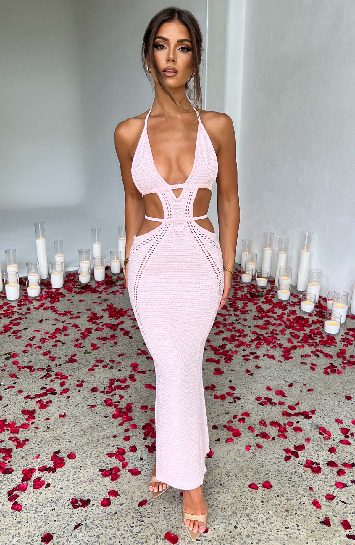 Vestido Maxi Halter Isabel