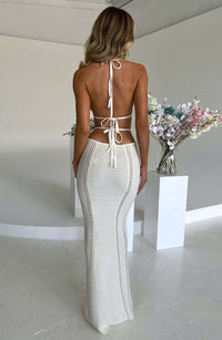Vestido Maxi Halter Isabel