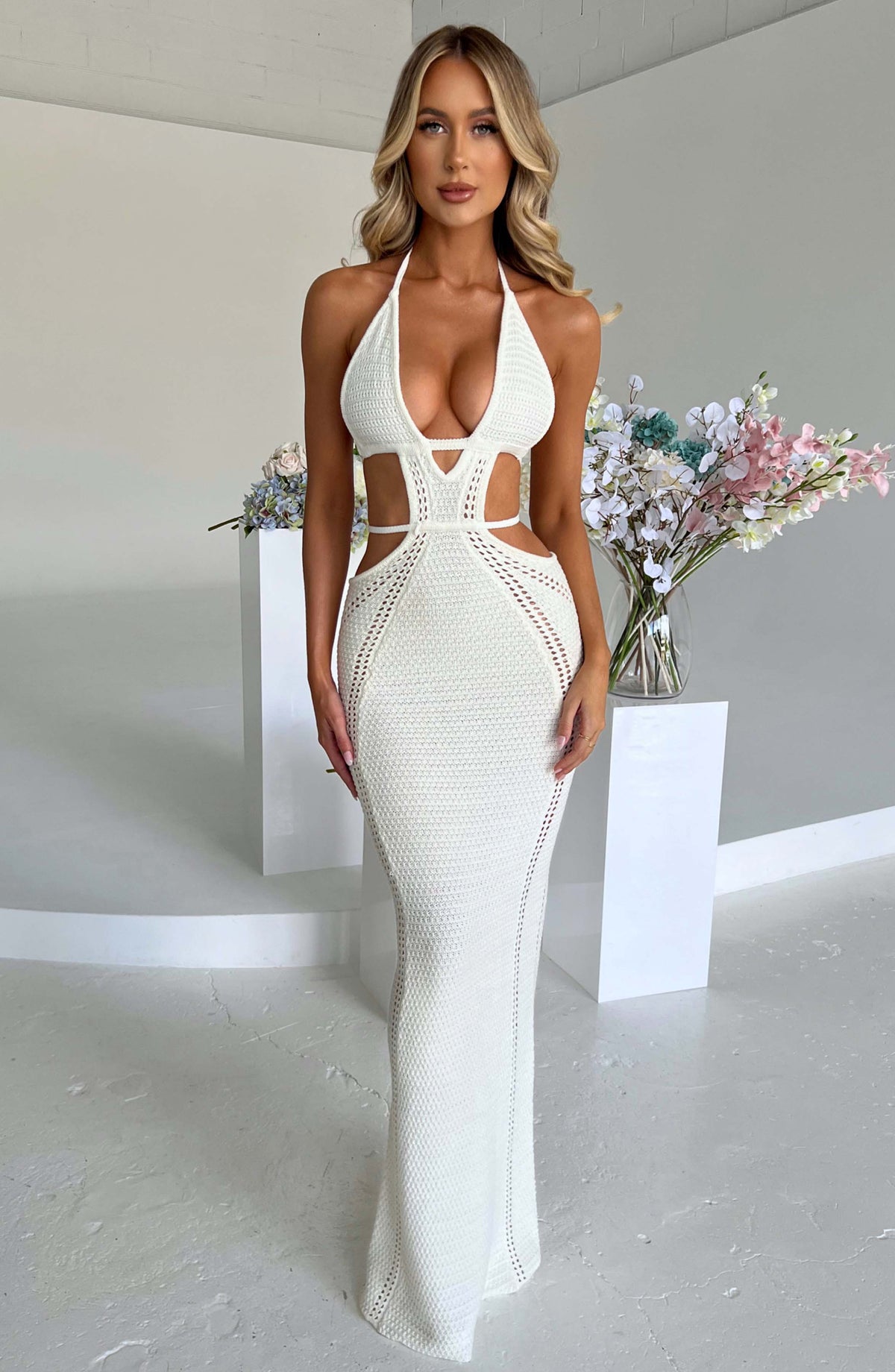 Vestido Maxi Halter Vera