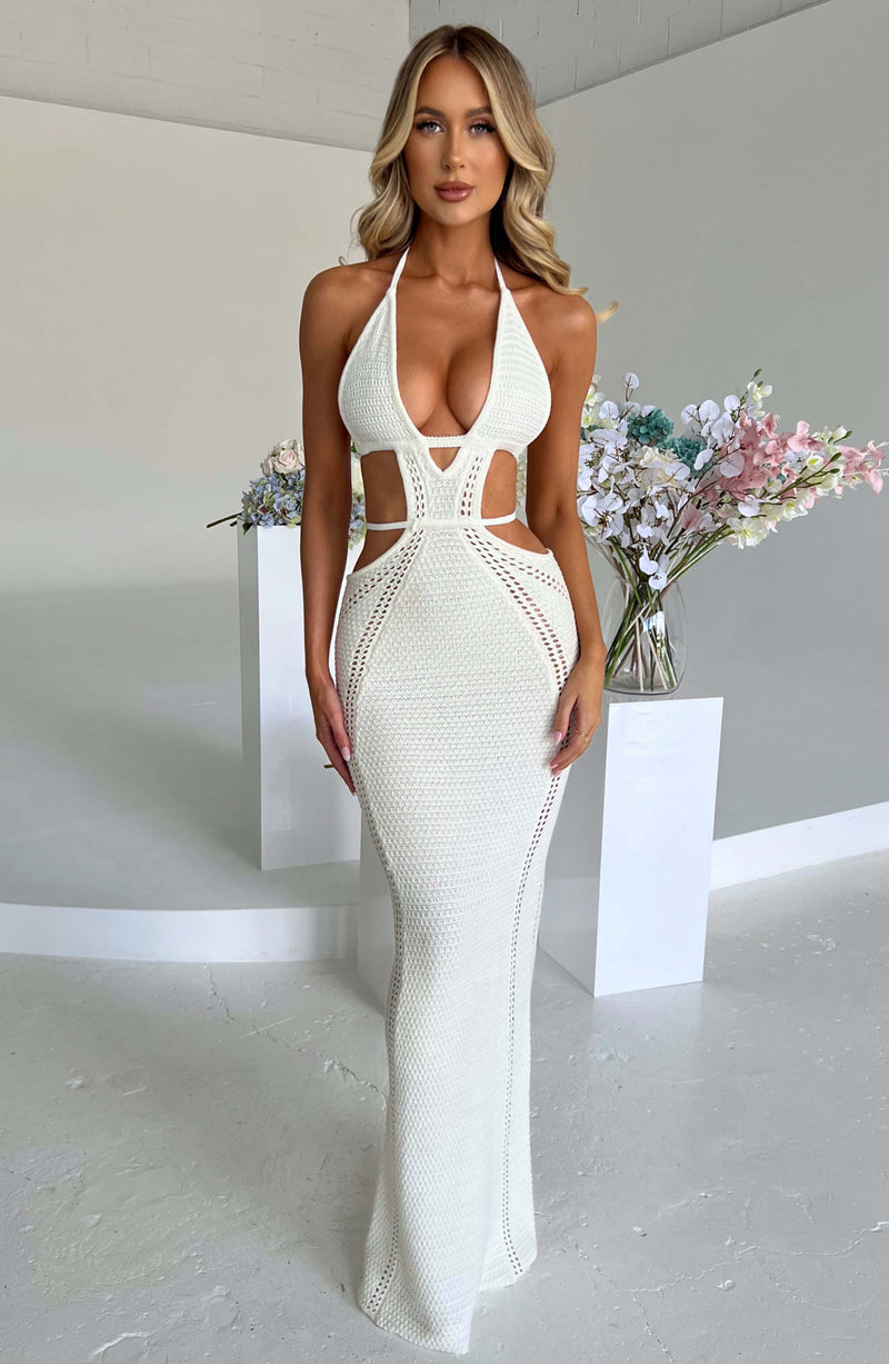 Vestido Maxi Halter Isabel