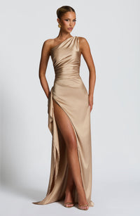 Vestido Maxi Asimétrico Berta