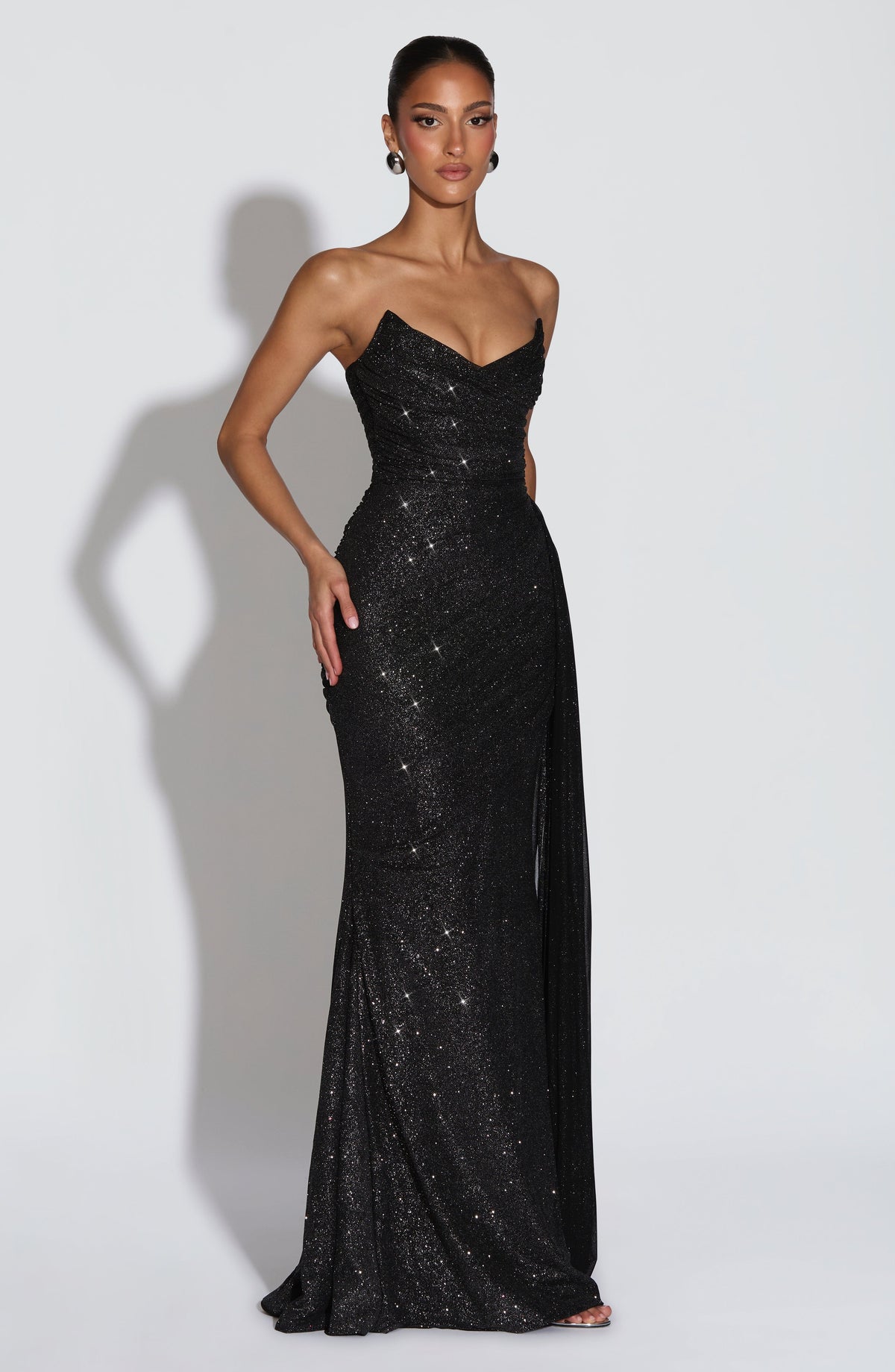Vestido Maxi con Brillo Patricia